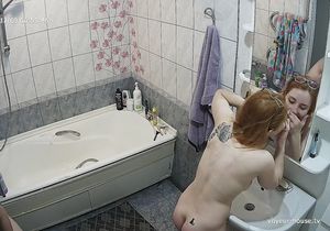 My bathroom is a place where I film voyeur videos