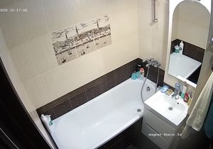 Hospitable voyeur like me always lets a girl use bathroom