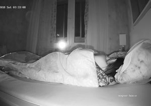 Bruiser satisfies voracious GF near my hidden camera