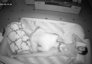 Female swallows the cock in the hotel  room for the newlyweds