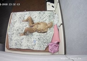 Forgive me girl but I watch you masturbating in bed