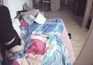 Instead of sleeping boys want to have fun with chick