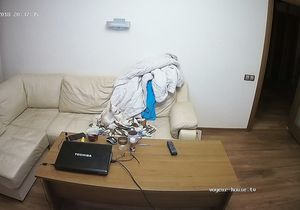 I spy on roommate who carefully licks GF's wet cunny
