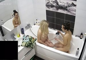 Roommate loves to take shower together with friend
