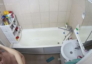 I spy on male roommate who spends a lot of hot water