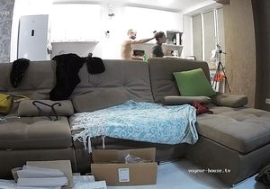 Roommate copulates with BF in several sex positions