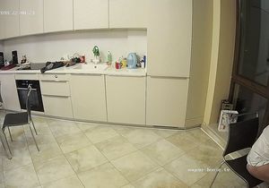 Mature neighbor takes pics of two teens and shemale
