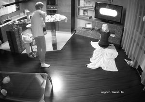 I receive pleasure from voyeur video of the guy and two girls