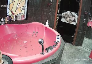 Hidden camera films lesbian girls in my bathroom