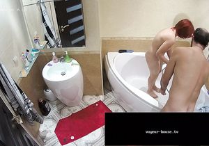 I jerk off like crazy watching blowjob by redhead