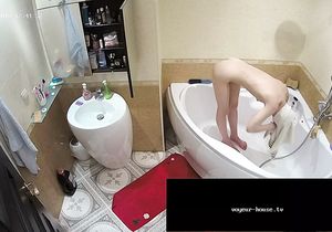 All I see via hidden camera is wife taking shower