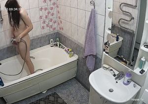Dominant tenant somehow talked my wife to take bath