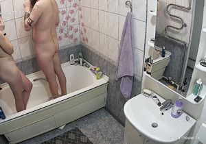 Dominant tenant somehow talked my wife to take bath