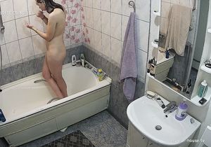 Dominant tenant somehow talked my wife to take bath
