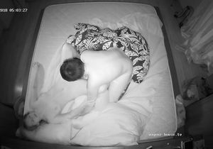 Girls kiss each other lying in the bed and I really turn on