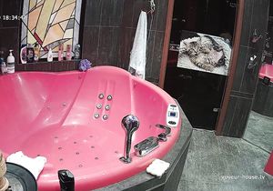 Voyeur video of maid receiving pleasure in my jacuzzi