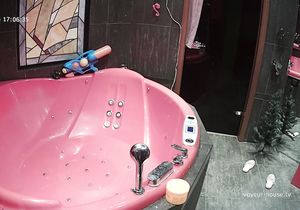 Girl washes body all my subscribers admire in jacuzzi