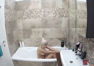 Hidden camera boosts my mood when I'm watching blonde