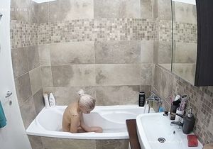 Hidden camera boosts my mood when I'm watching blonde