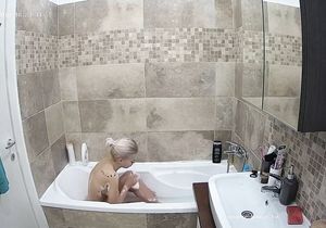 Hidden camera boosts my mood when I'm watching blonde