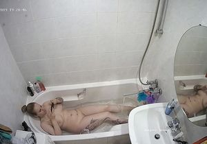 I spied on my teen chubby classmate in the bathroom