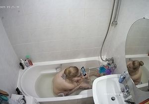 I spied on my teen chubby classmate in the bathroom