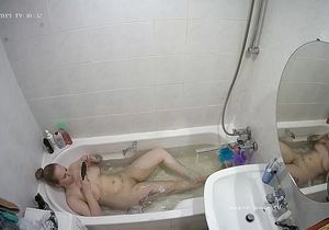 I spied on my teen chubby classmate in the bathroom