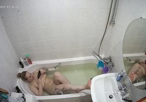 I spied on my teen chubby classmate in the bathroom