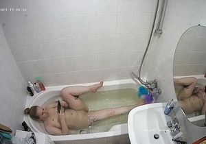 I spied on my teen chubby classmate in the bathroom