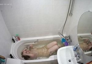I spied on my teen chubby classmate in the bathroom