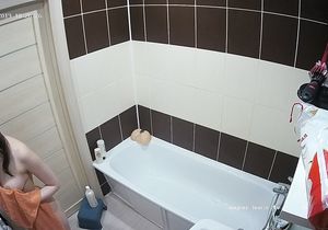 My tenant takes bath with sadness in her eyes