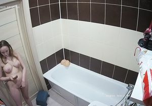 My tenant takes bath with sadness in her eyes