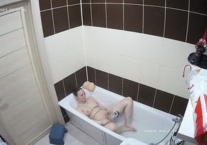 My tenant takes bath with sadness in her eyes