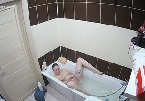 My tenant takes bath with sadness in her eyes