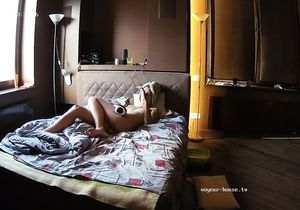 I keep things in order and watch masturbating love