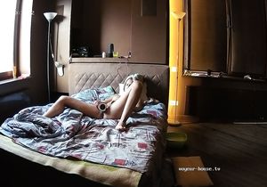 I keep things in order and watch masturbating love