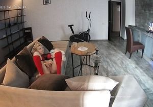 Being the landlord I have right to watch tenant masturbating