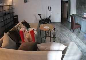 Being the landlord I have right to watch tenant masturbating