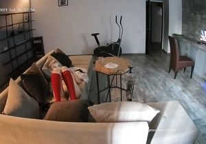 Being the landlord I have right to watch tenant masturbating