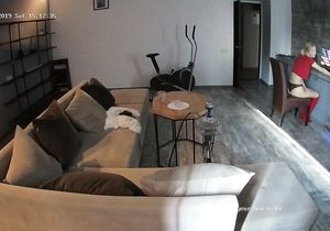 Being the landlord I have right to watch tenant masturbating