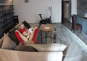 Being the landlord I have right to watch tenant masturbating