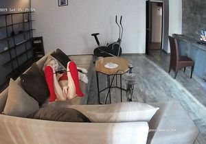 Being the landlord I have right to watch tenant masturbating