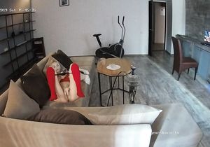 Being the landlord I have right to watch tenant masturbating