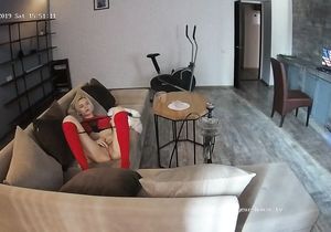 Being the landlord I have right to watch tenant masturbating