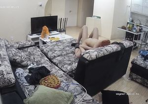 I jerk off watching students having hot threesome