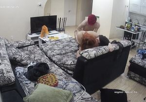 I jerk off watching students having hot threesome