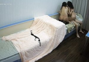 I like watching my roommate copulating with two GFs