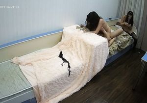 I like watching my roommate copulating with two GFs