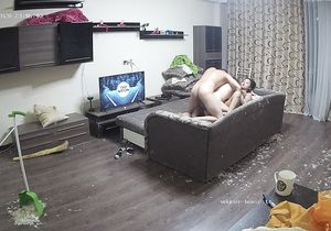 Fuckers made a mess in flat but I like them copulating