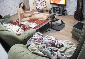 I peep on lesbians being ready to prevent wild orgy